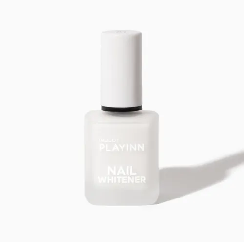 Inglot Playinn, Nail Whitener (Wegański lakier wybielający do paznokci)