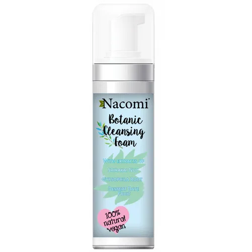 Nacomi Botanic Cleansing Foam (Botaniczna pianka myjąca do twarzy)