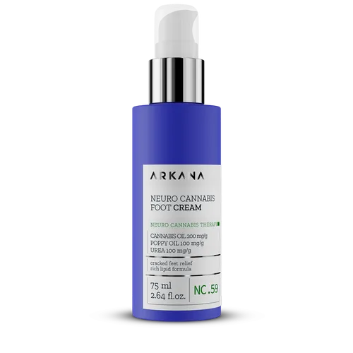Arkana Neuro Cannabis Foot Cream (Kanabisowy neuro-krem do stóp)