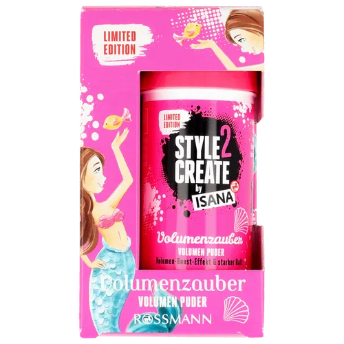 Isana Style 2 Create, Volumenzauber Volumen Puder (Puder do włosów dodający objętości) - 4