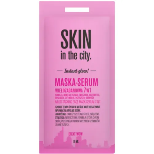 Skin in the City Instant Glow, Multi-tasking Face Mask-Serum 7 in 1 (Maska-serum wielozadaniowa 7 w 1)