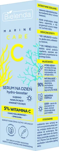 Bielenda Marine Care C, Serum na dzień hydro-booster głęboko nawilżająco-energetyzujące