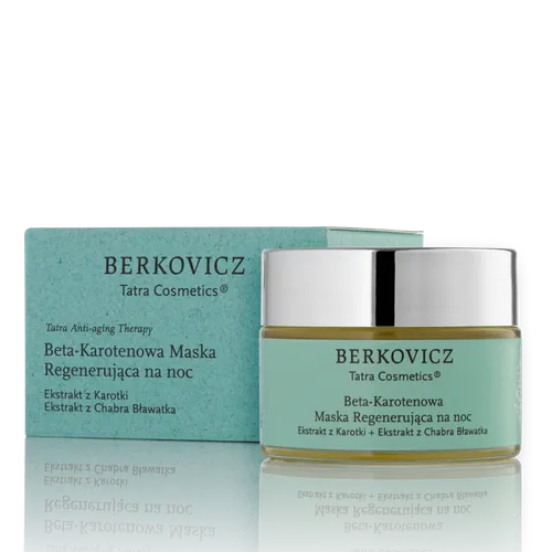Berkovicz Tatra Cosmetics Beta-karotenowa maska regenerująca na noc