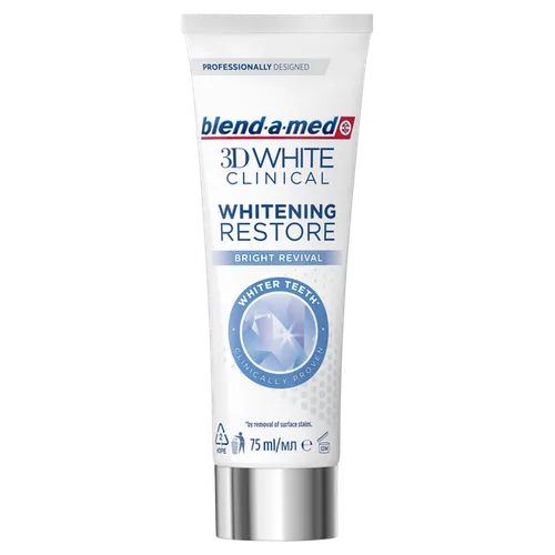 Blend - a - med 3D White Clinical, Whitening Restore Bright Revival Toothpaste (Wybielająca pasta do zębów)