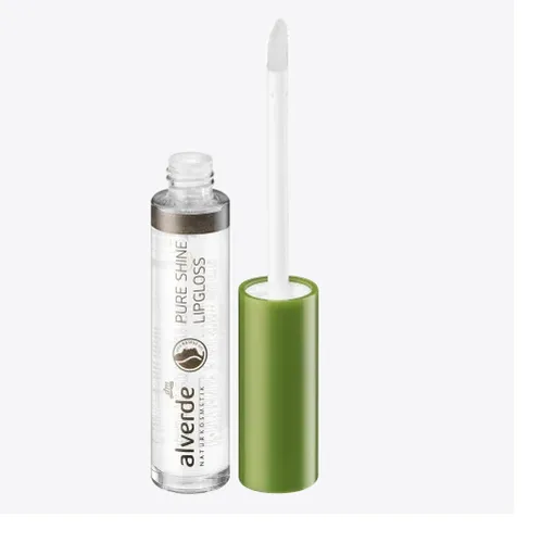 Alverde Lipgloss Pure Shine (Błyszczyk do ust transparentny)