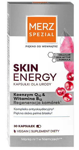 Merz Spezial, Skin Energy, Kapsułki dla urody, Suplement diety