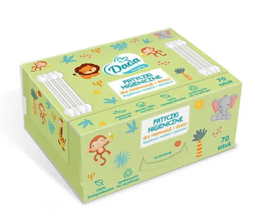 Dada Everyday, Patyczki higieniczne dla niemowląt i dzieci