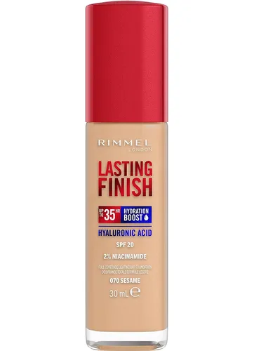 Rimmel Lasting Finish 35 Hour Foundation (Długotrwały podkład do twarzy z kwasem hialuronowym (nowa wersja))