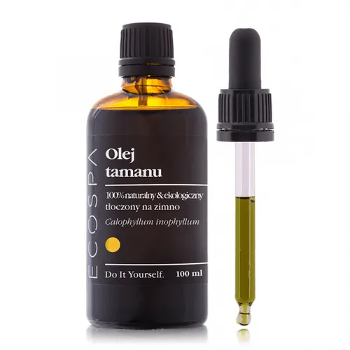 EcoSpa Olej tamanu (Calophyllum) zimnotłoczony ekologiczny