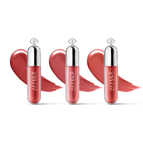 Affect Desert Wonders, Mini Liquids Lipsticks Set (Zestaw 3 mini pomadek)