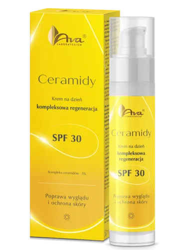 Laboratorium Kosmetyczne AVA Ceramidy, Kompleksowa regenaracja, Krem na dzień SPF30