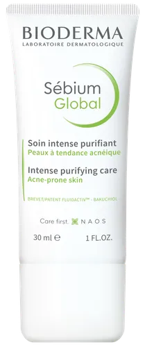 Bioderma Sebium Global, Intensive Purifying Care (Krem do cery trądzikowej) - 1