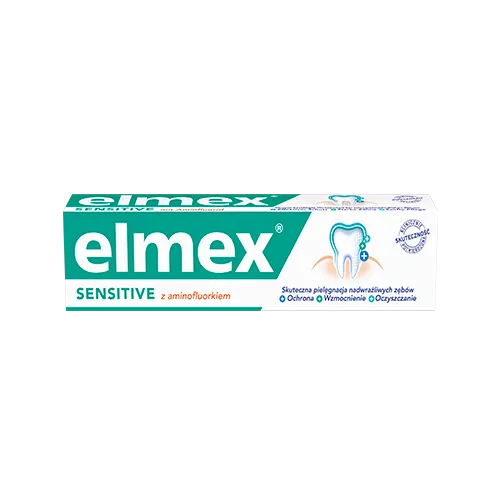 Elmex Sensitive, Pasta do zębów z aminofluorkiem - 2