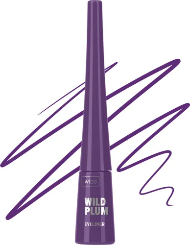 Wibo Wild Plum, Eyeliner (Fioletowy eyeliner w płynie)