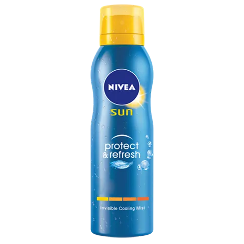 Nivea Sun, Protect & Refresh Invisible Cooling Mist SPF 20 (Niewidzialna chłodząca mgiełka do opalania SPF 20)