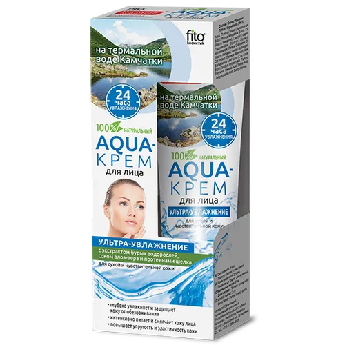 Fitokosmetik Aloes, Aqua - Krem do cery suchej i wrażliwej 'Ultra nawilżenie'