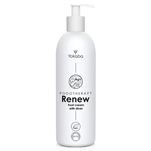 Yokaba Podotherapy, Renew Foot Cream with Silver (Krem do stóp ze srebrem)