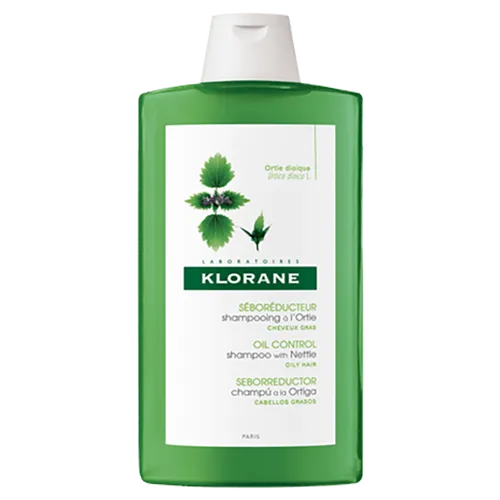 Klorane Shampooing Traitant Séborégulateur a l`Extrait d`Ortie (Szampon na bazie wyciągu z pokrzywy) - 3