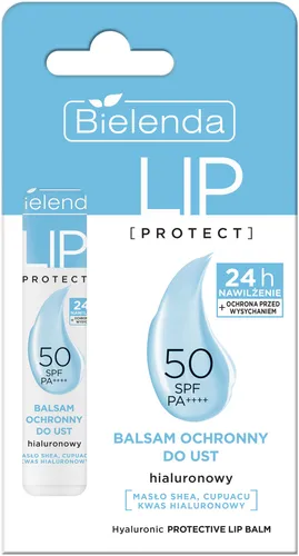 Bielenda Lip Protect, Hialuronowy balsam ochronny do ust SPF 50 - 2