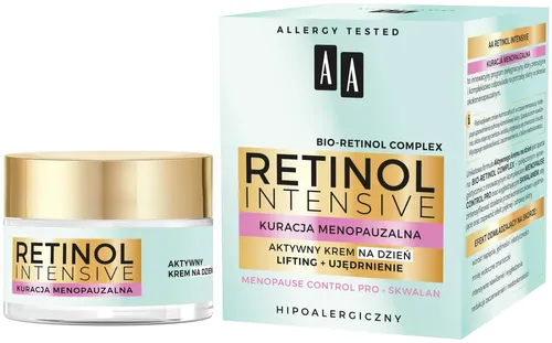 AA Retinol Intensive, Kuracja Menopauzalna, Aktywny krem na dzień