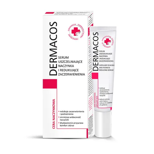 Dermacos Anti Redness, Aktywna kuracja uszczelniająca naczynka i redukująca zaczerwienienia