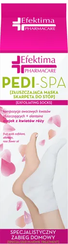 Efektima Pharmacare, Pedi-Spa, Złuszczająca maska w skarpecie do stóp