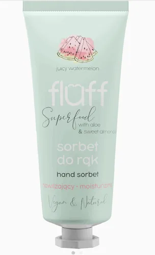 Fluff Superfood, Hand Sorbet (Nawilżający sorbet do rąk (różne rodzaje))