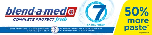 Blend - a - med Complete Protect 7 Plus, Extra Fresh (Pasta do zebów odświeżająca) - 2