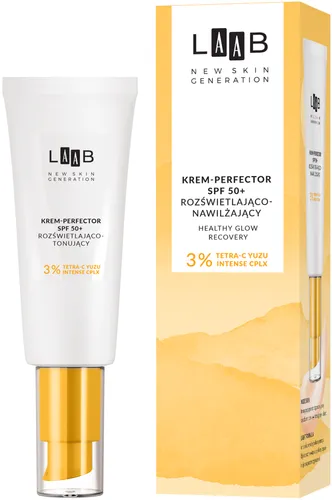 AA LAAB, Krem-perfector SPF 50+ rozświetlająco-nawilżający