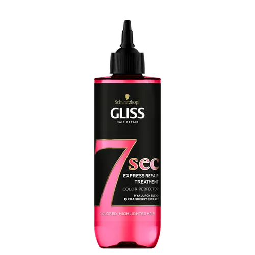 Schwarzkopf Gliss 7Sec Express Repair Treatment Colour Perfector (Maska do włosów farbowanych i rozjaśnianych) - 2