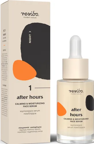Resibo Wyciszające serum nawilżające `After Hours`