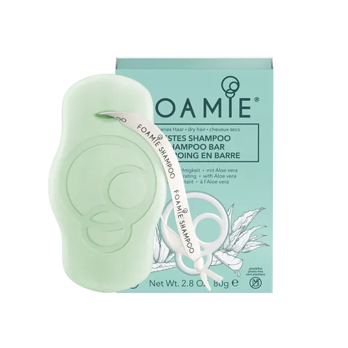 Foamie Aloe You Vera Much Shampoo Bar (Stały szampon do włosów suchych)
