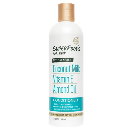 Petal Fresh Pure Superfoods, Get Drenched, Conditioner (Nawadniająca odżywka do włosów suchych z mleczkiem kokosowym)