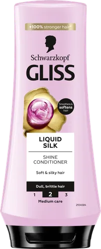 Schwarzkopf Gliss Liquid Silk Conditioner (Odżywka z jedwabiem do włosów matowych i łamliwych (nowa wersja)) - 1