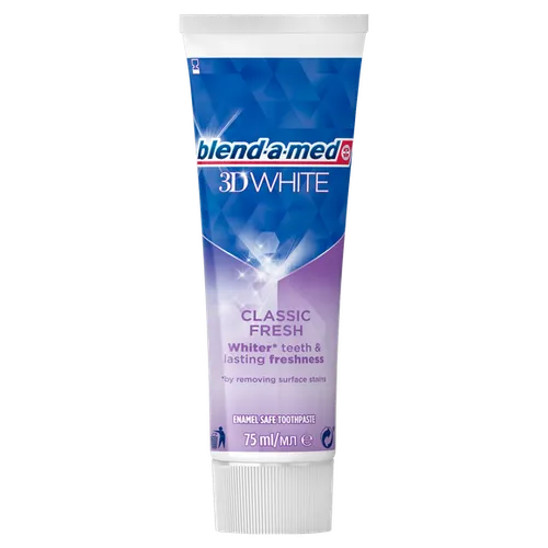Blend - a - med 3D White Classic Fresh Toothpaste (Pasta do zębów)