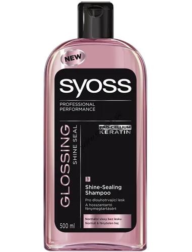 Syoss Glossing Shine Seal, Szampon do włosów matowych