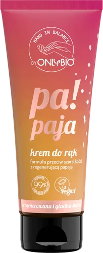 OnlyBio Hand in Balance, Krem do rąk `Papaja` (stara wersja)