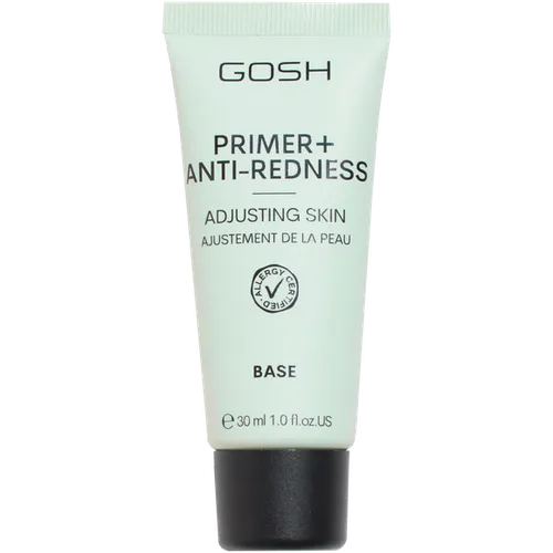 Gosh Primer+ Anti-redness Base (Korygująca baza pod makijaż)