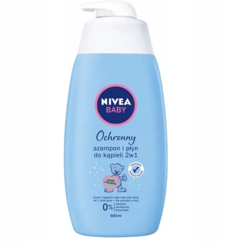 Nivea Baby, Ochronny szampon i płyn do kąpieli 2 w 1