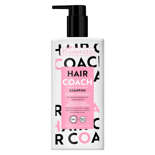 Bielenda Hair Coach, Szampon wzmacniający do włosów osłabionych i wypadających