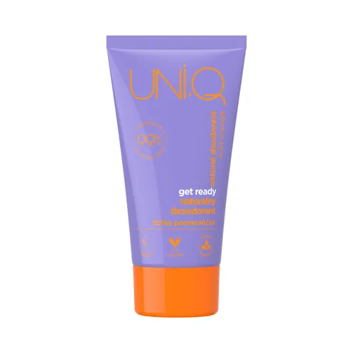Uni.Q Get Ready, Wild Orange Natural Deodorant (Dzika pomarańcza, Naturalny dezodorant)