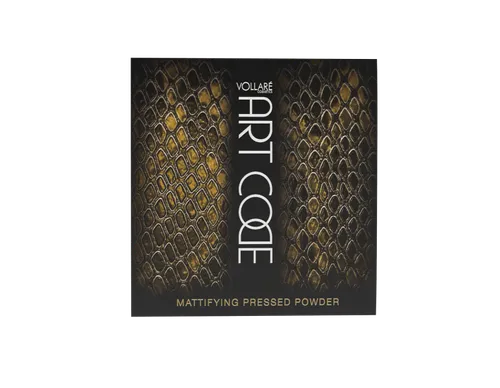 Vollare Cosmetics Art Code,Mattifying Pressed Powder (Puder prasowany) - 2