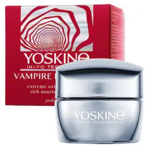 Yoskine Vampire Face Lift, Krem intensywnie redukujący zmarszczki na dzień i na noc