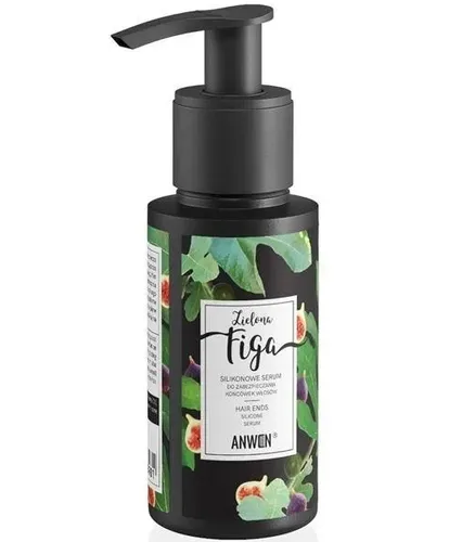 Anwen Zielona Figa, silikonowe serum do zabezpieczania końcówek włosów