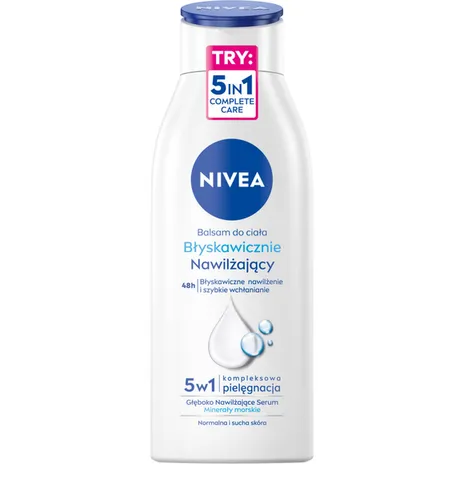 Nivea Błyskawicznie nawilżający balsam do ciała 5 w 1