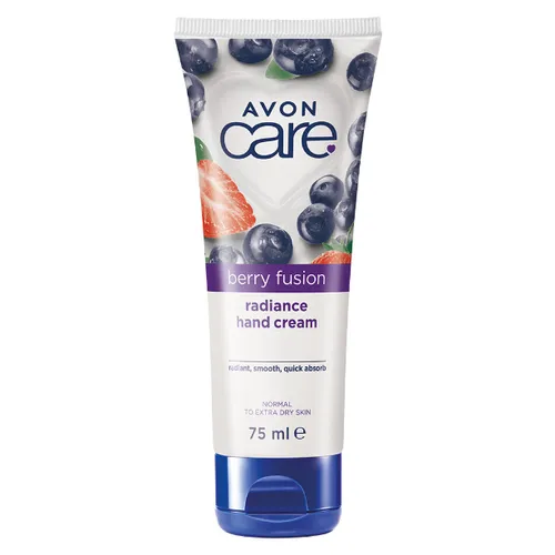 Avon Care, Berry Fusion Radiance Cream (Krem do rąk z ekstraktem z truskawek i borówek)