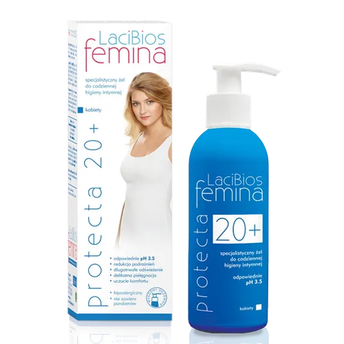 Asa LaciBios Femina Protecta 20+, Specjalistyczny żel do codziennej higieny intymnej