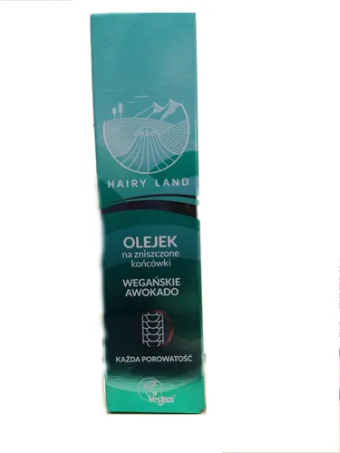 Hairy Land Olejek na zniszczone końcówki `Wegańskie awokado`
