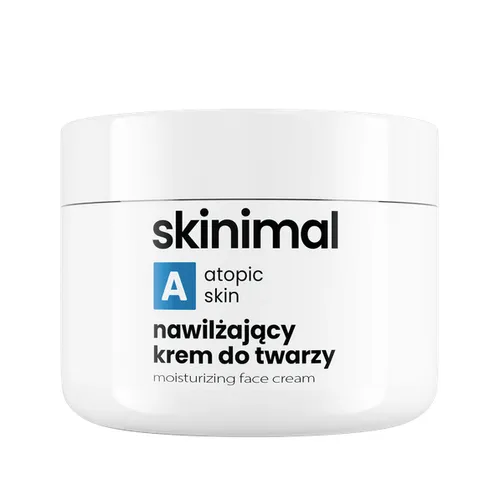 Skinimal Atopic Skin, Hypoallergenic, Nawilżający krem do twarzy - 2