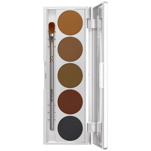 Kryolan Eyeshadow 5 Colors Palette (Paleta cieni do powiek) - 3